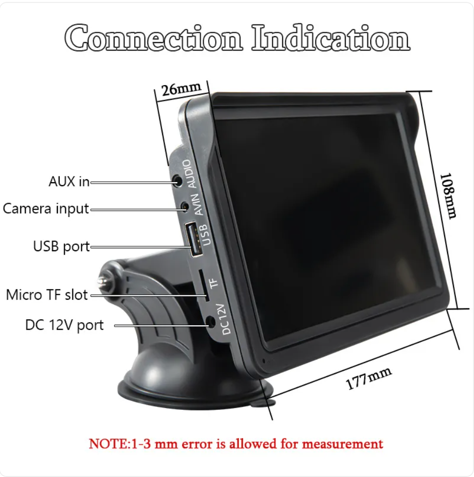 Aura Drive Elite-Display with Wireless CarPlay Support 7-inch HD