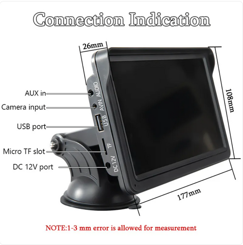 Aura Drive Elite-Display with Wireless CarPlay Support 7-inch HD
