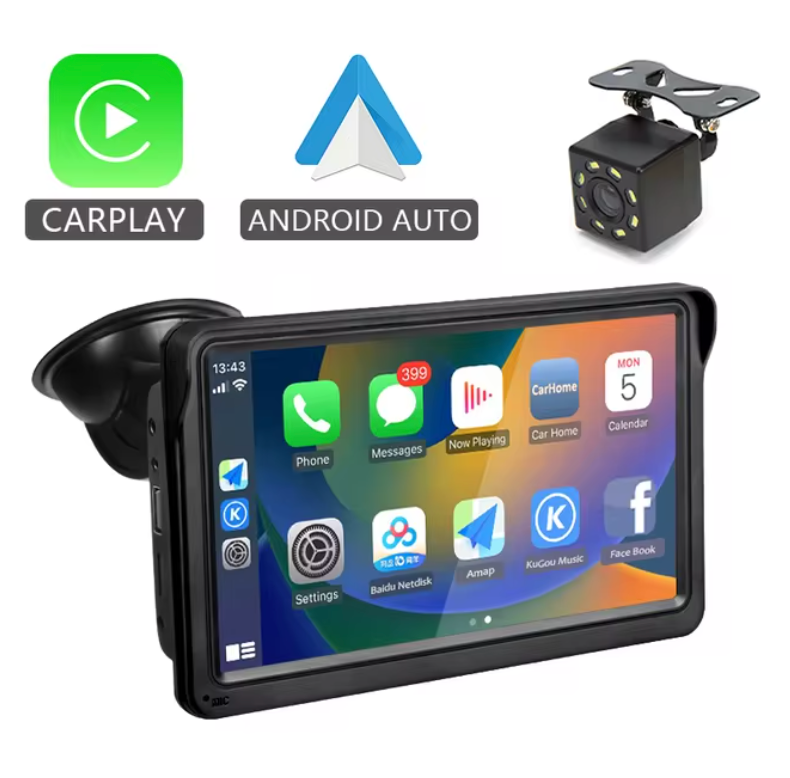 Aura Drive Elite-Display with Wireless CarPlay Support 7-inch HD